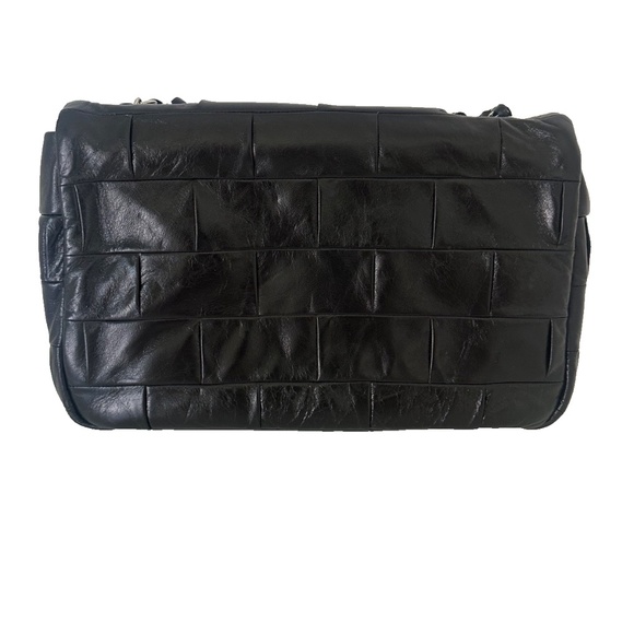 New Chanel Classic 227 Patchwork Reissue 2.55 Black Leather Flap Bag - Picture 3 of 10